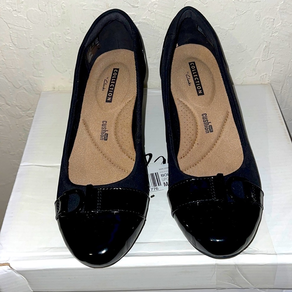 Clark’s wedge shoes